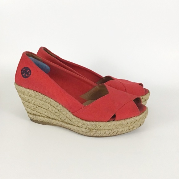 Tory Burch Shoes - 3/$20 Tory Burch Filipa Canvas Espadrille Wedge